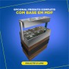 Buffet Quente e Frio 07 Cubas - ZPBFQF07