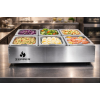 Condimentadora Central Refrigerada Inox 6 Cubas 1/6 - ZPCNR06