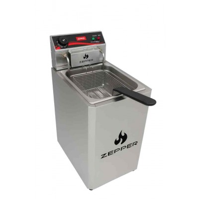 Tacho Fritador Elétrico 1 Cuba 1/2 Inox - ZPTC01A