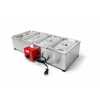 Chocolateira Derretedeira Inox 4 Cubas 1/3 -  CH40E