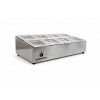 Condimentadora Central Refrigerada Inox  8 Cubas 1/6 - ZPCNR08