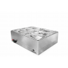 Buffet Aquecido Inox 6 Cubas 1/3 - ZPBF06 1/3 
