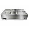 Buffet Elétrico Aquecido 4 Cubas 1/2 3 Cubas 1/3 - ZPBF07