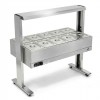 Buffet Elétrico 10 Cubas 1/2 com Rodizio - ZPBF10-R 