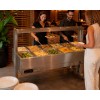Buffet Elétrico 10 Cubas GN 1/2 x100mm com Rodízio  | ZEPPER - ZPBF10-R