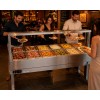 Buffet Elétrico 12 Cubas GN 1/2 x100mm com Rodízio  | ZEPPER - ZPBF12-R