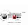 Chocolateira Derretedeira  Inox  1 Cubas 1/1 15 Litros -  ZPCH01