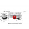 Chocolateira Derretedeira Inox 6 Cubas 1/6   - CH60E