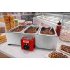 Chocolateira Derretedeira Inox 3 Cuba 1/3 - CH30E