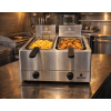 Tacho Fritador a Gás 2 Cubas 1/2 Zepper - ZP20G2